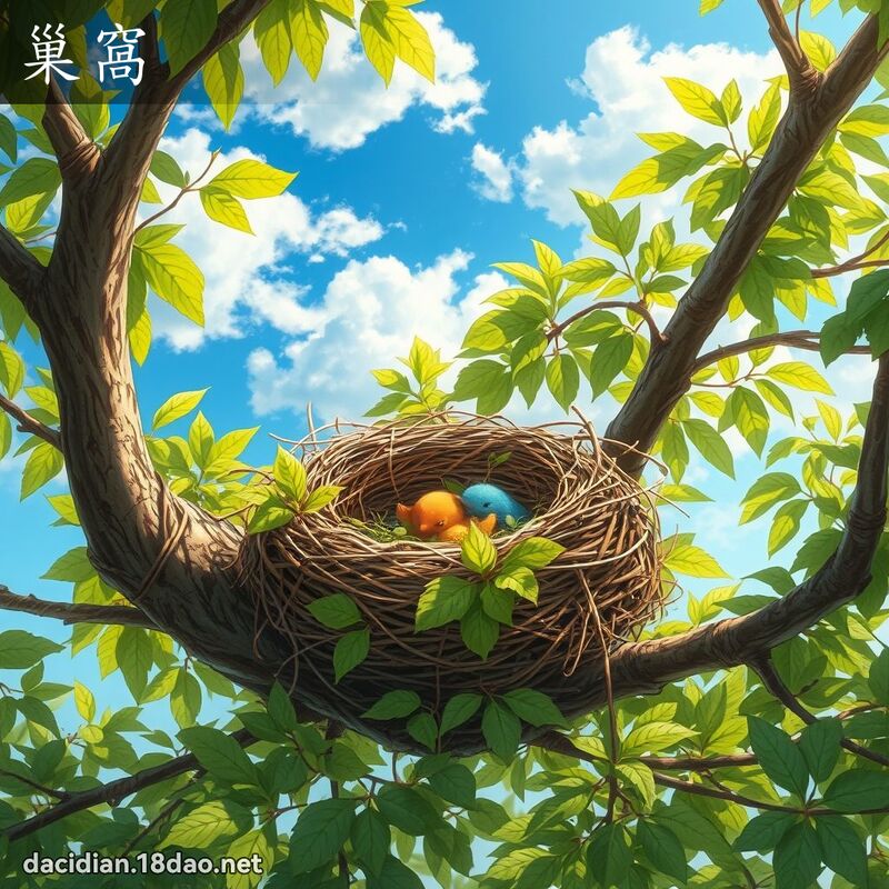 巢窝 - 国语大辞典配图