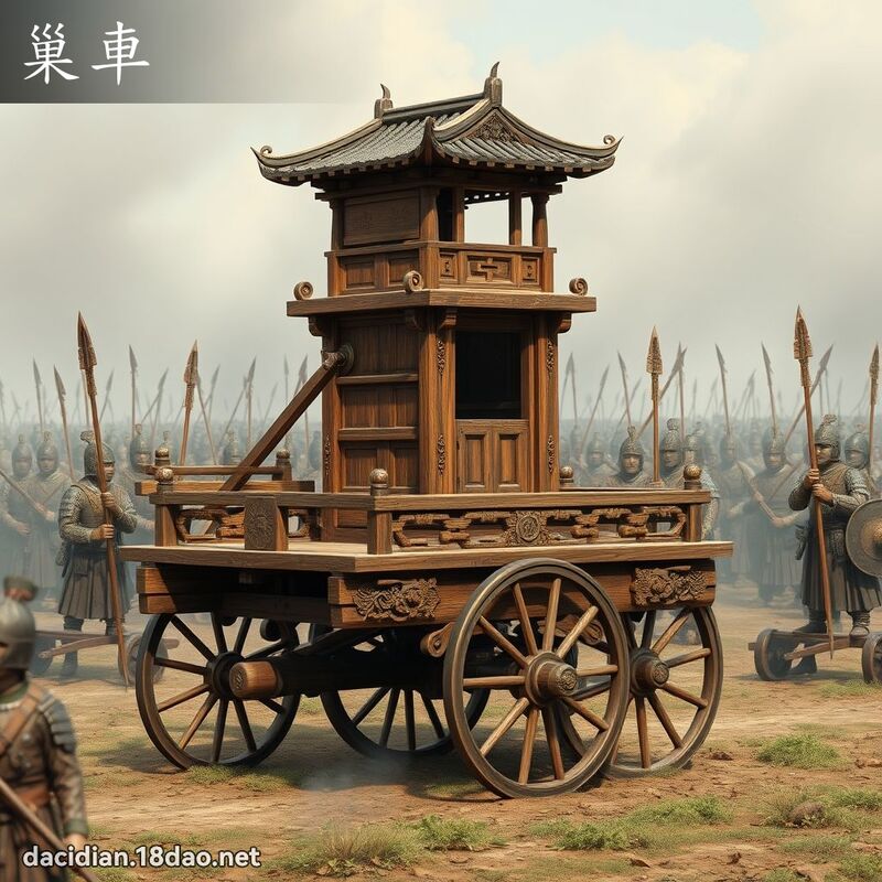 巢車 - 國語大辭典配圖