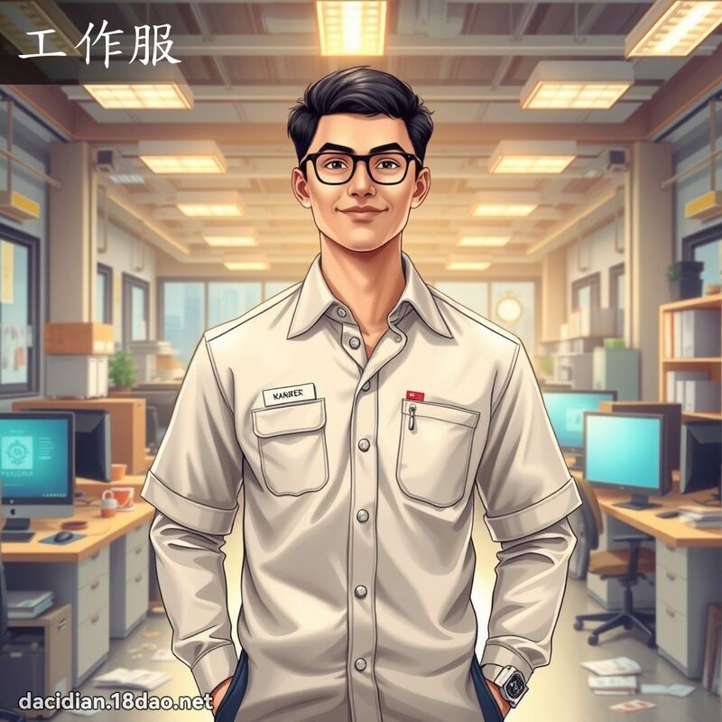 工作服 - 國語大辭典配圖