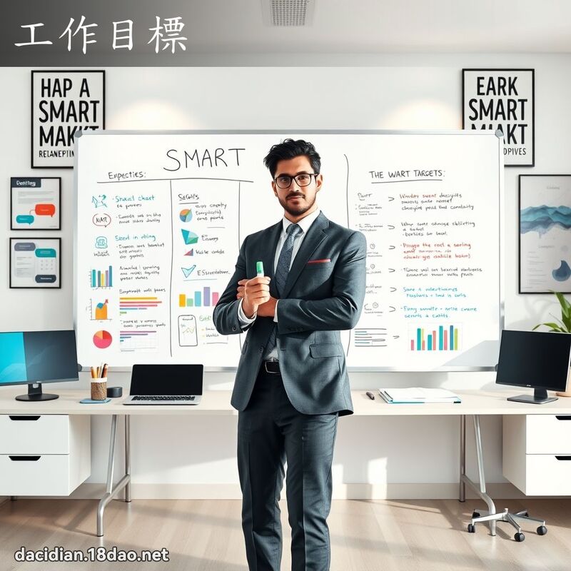 工作目標 - 國語大辭典配圖