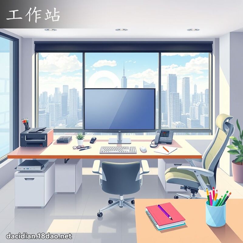 工作站 - 国语大辞典配图