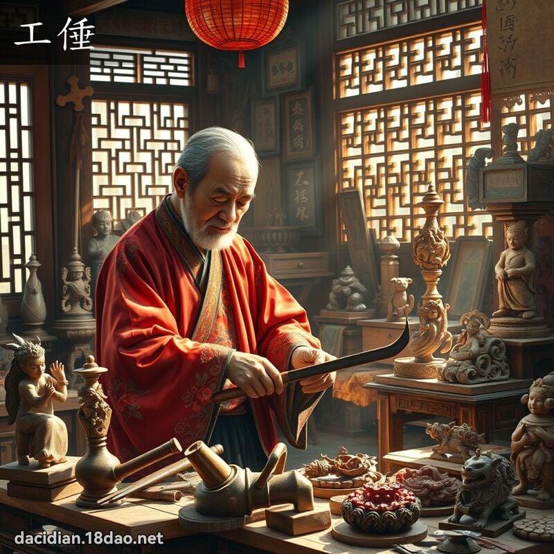 工倕 - 国语大辞典配图