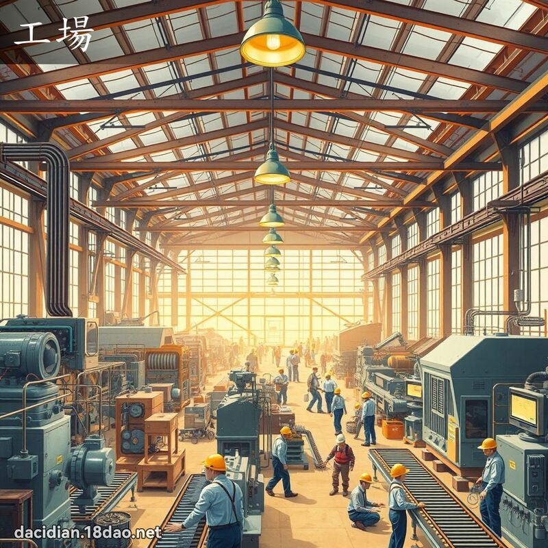 工场 - 国语大辞典配图