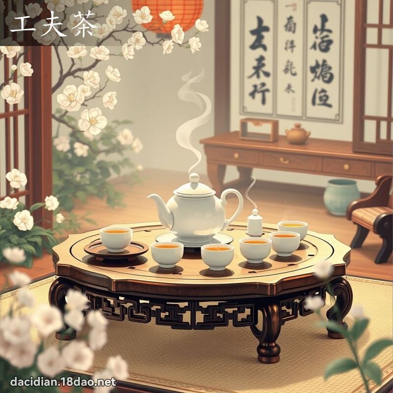 工夫茶 - 国语大辞典配图