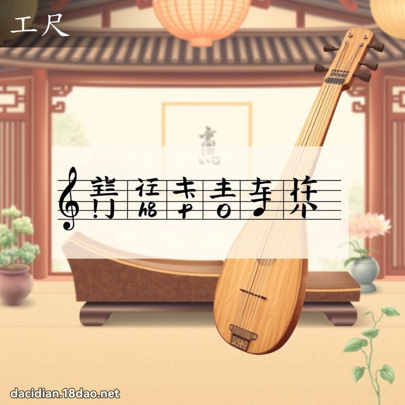 工尺 - 国语大辞典配图