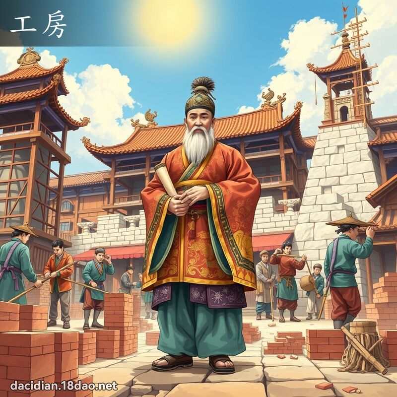 工房 - 國語大辭典配圖