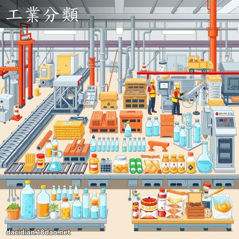 工業分類 - 國語大辭典配圖