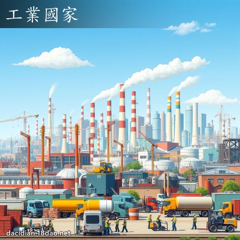 工业国家 - 国语大辞典配图