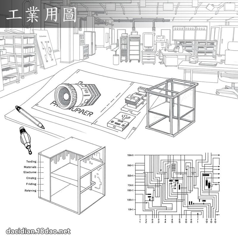 工業用圖 - 國語大辭典配圖
