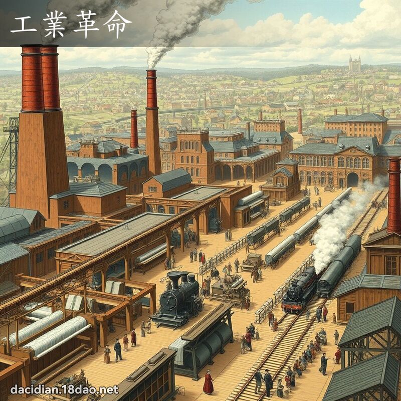 工業革命 - 國語大辭典配圖