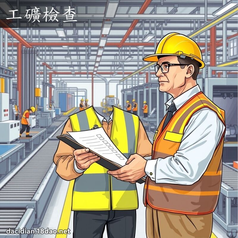 工礦檢查 - 國語大辭典配圖