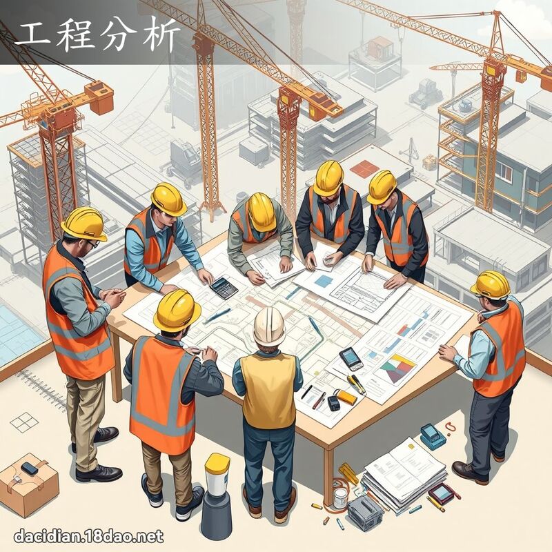 工程分析 - 国语大辞典配图