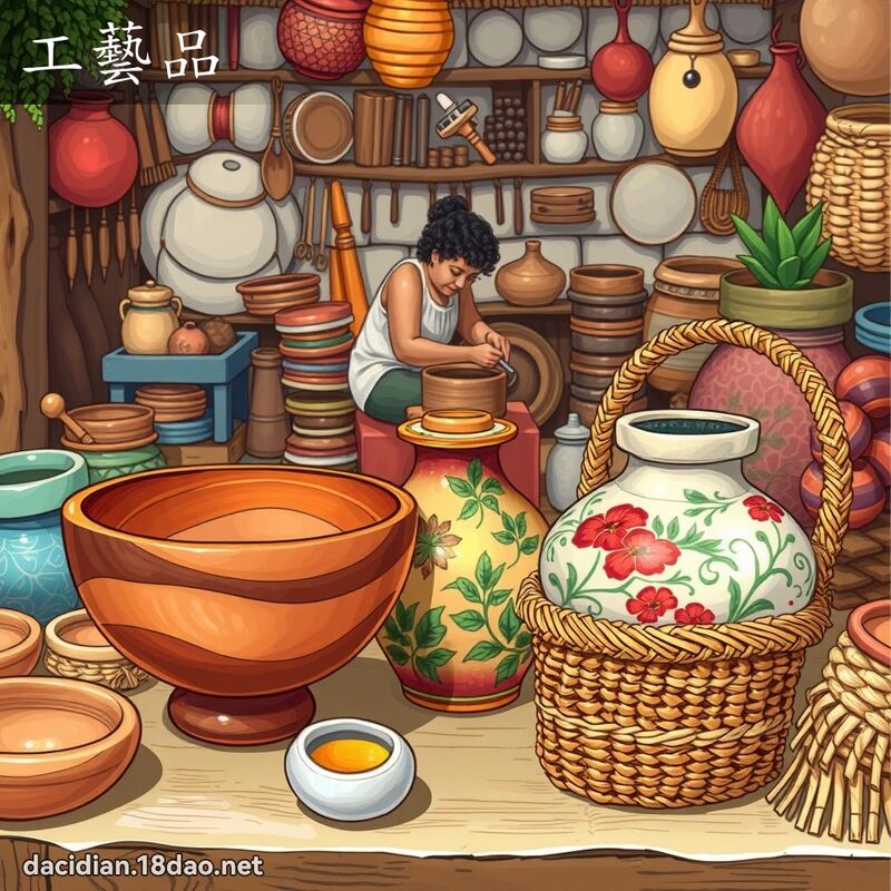 工艺品 - 国语大辞典配图