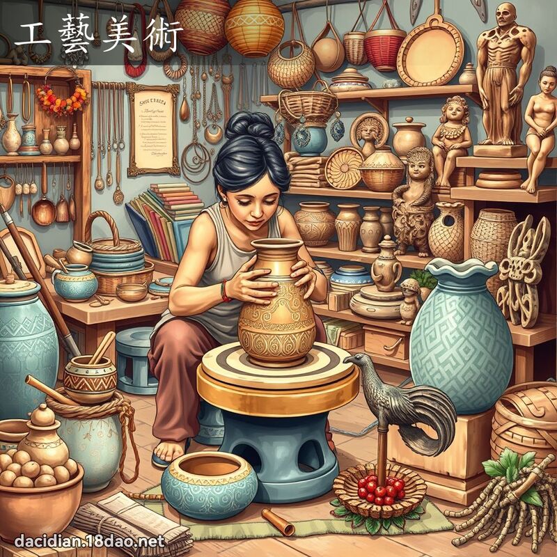 工艺美术 - 国语大辞典配图