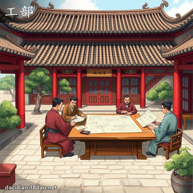 工部 - 国语大辞典配图