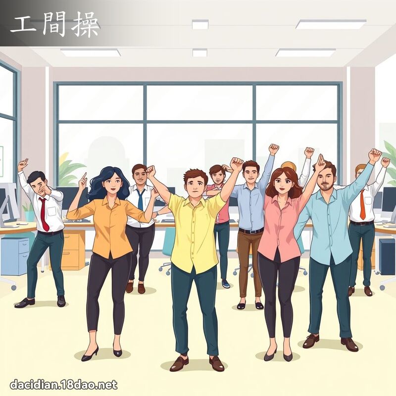 工間操 - 國語大辭典配圖