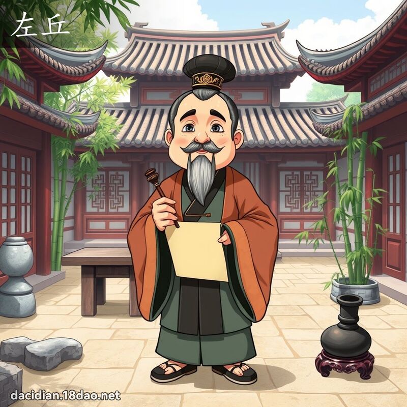 左丘 - 国语大辞典配图