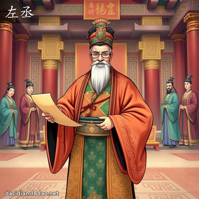 左丞 - 国语大辞典配图