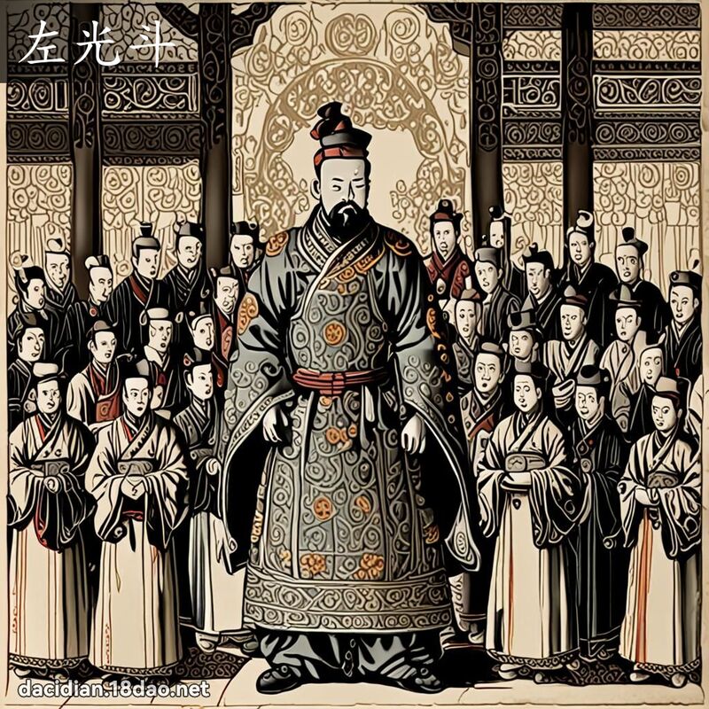 左光斗 - 國語大辭典配圖