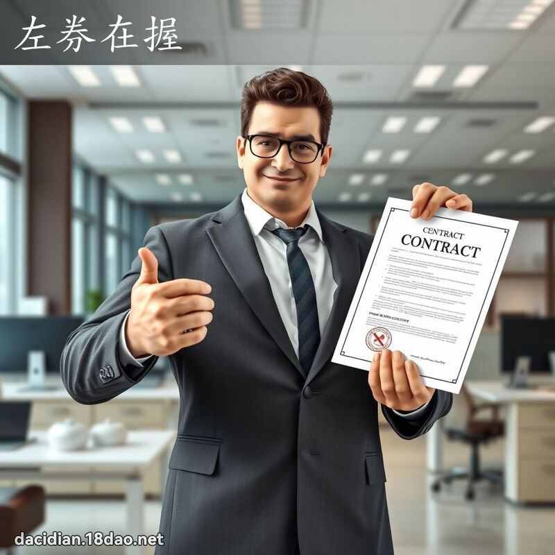 左券在握 - 國語大辭典配圖
