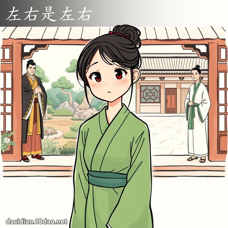 左右是左右 - 國語大辭典配圖