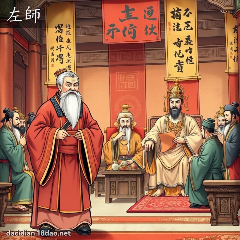 左師 - 國語大辭典配圖