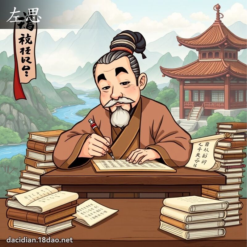 左思 - 國語大辭典配圖