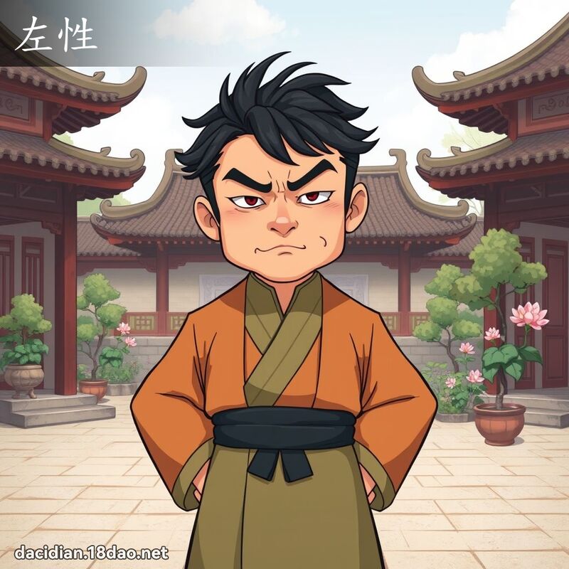 左性 - 国语大辞典配图
