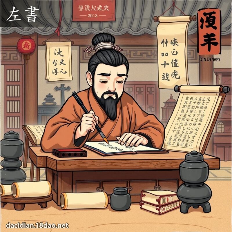 左书 - 国语大辞典配图