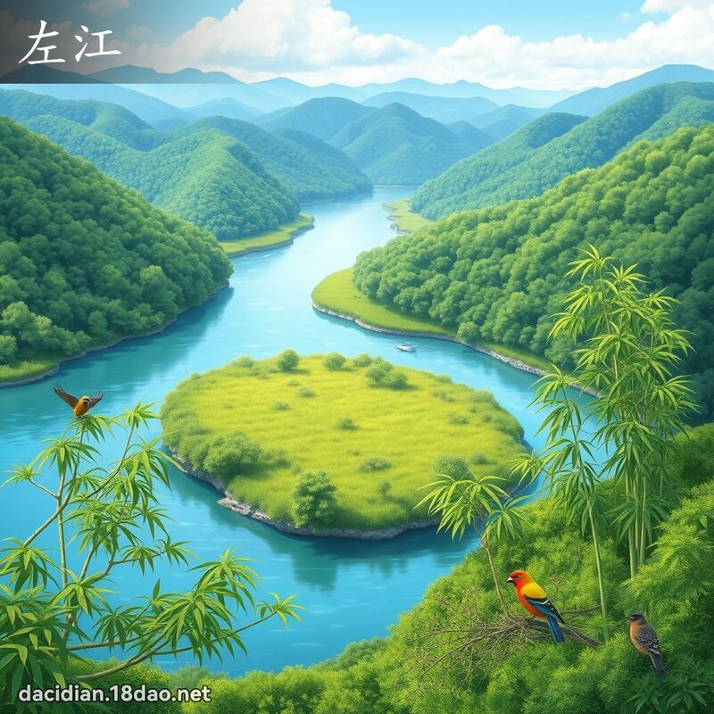 左江 - 國語大辭典配圖