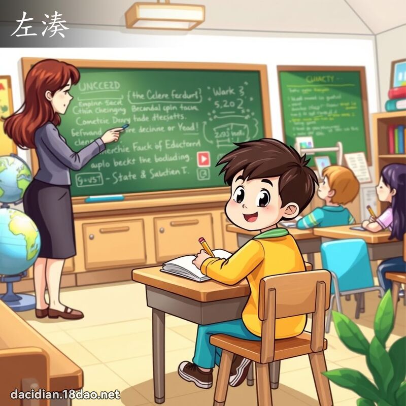 左凑 - 国语大辞典配图