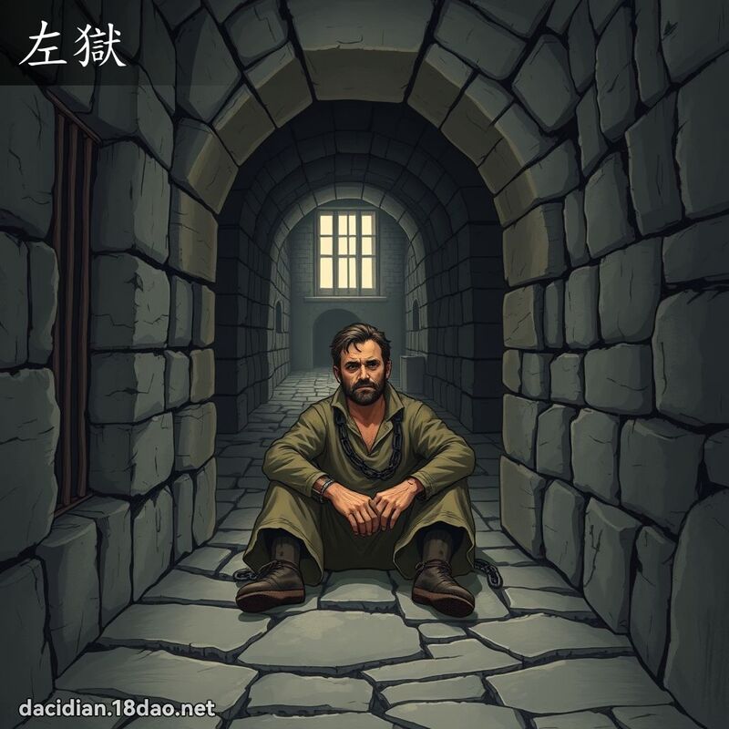 左獄 - 國語大辭典配圖