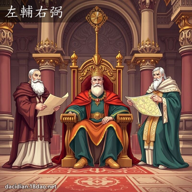左辅右弼 - 国语大辞典配图