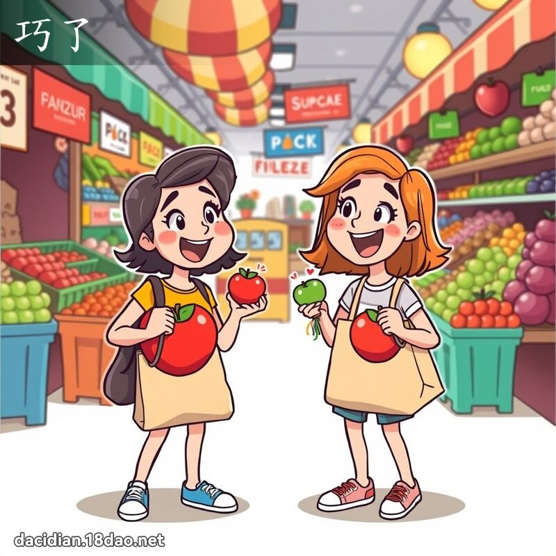 巧了 - 國語大辭典配圖