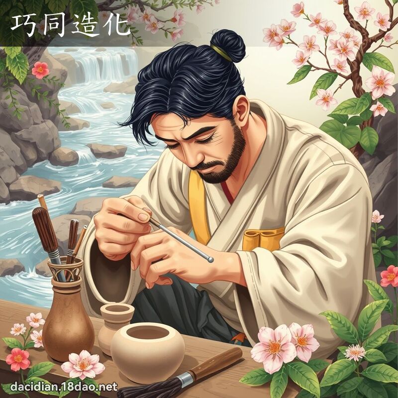 巧同造化 - 国语大辞典配图
