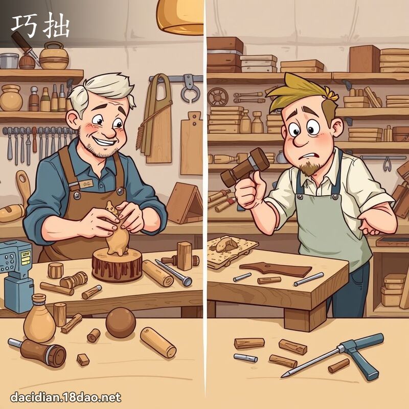 巧拙 - 国语大辞典配图