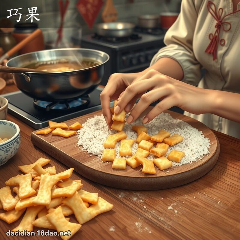 巧果 - 國語大辭典配圖