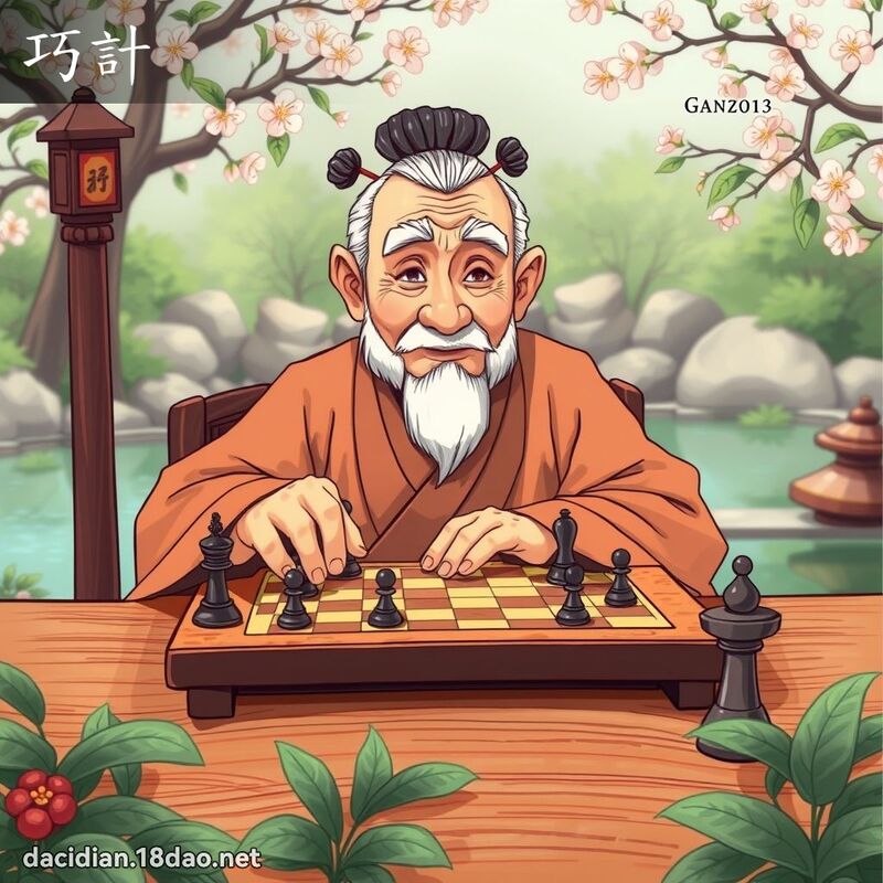 巧计 - 国语大辞典配图