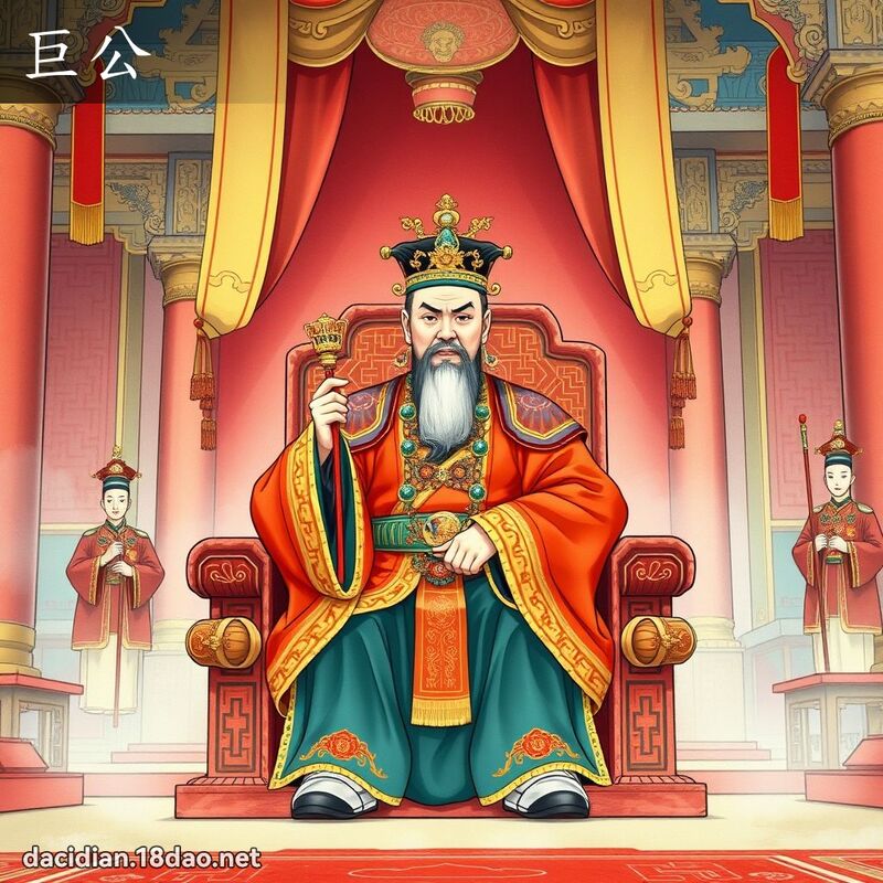 巨公 - 國語大辭典配圖