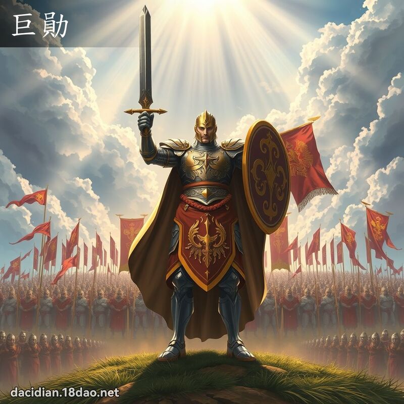 巨勛 - 国语大辞典配图
