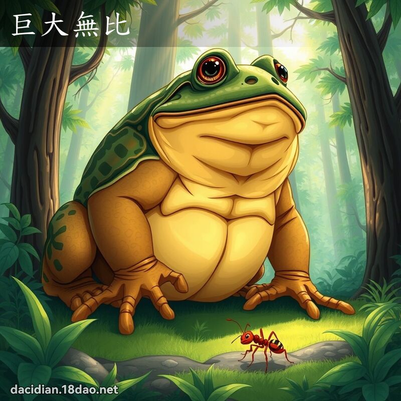 巨大無比 - 國語大辭典配圖