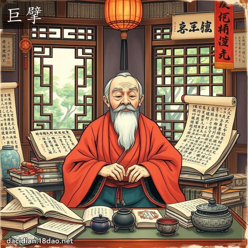 巨擘 - 國語大辭典配圖