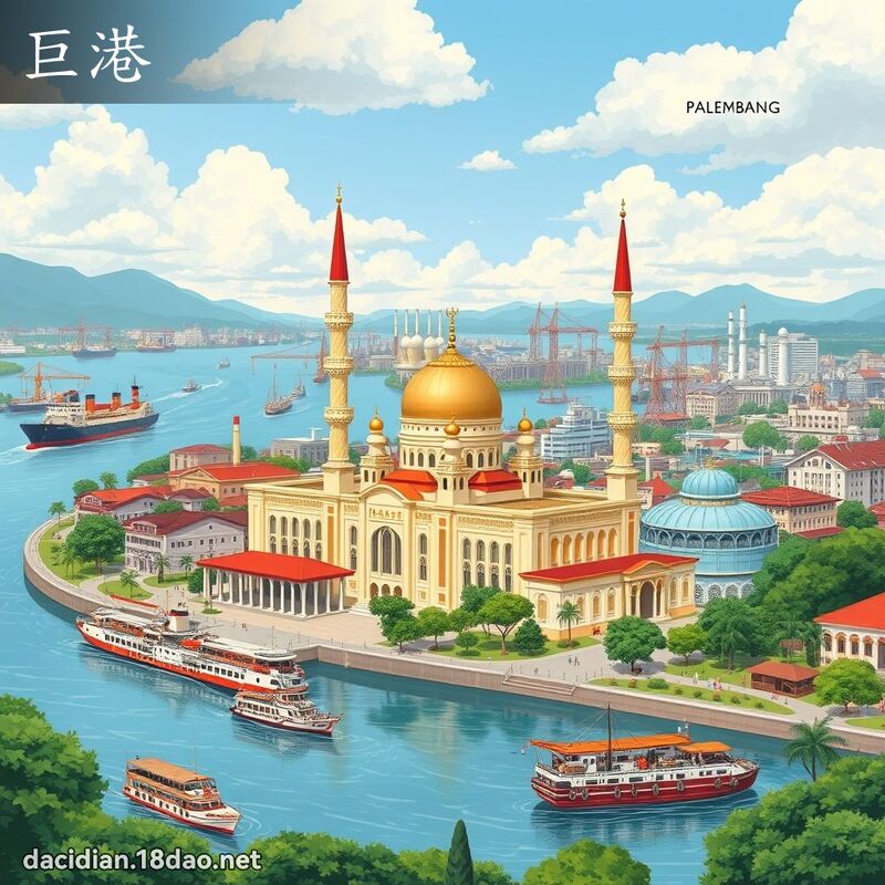 巨港 - 國語大辭典配圖