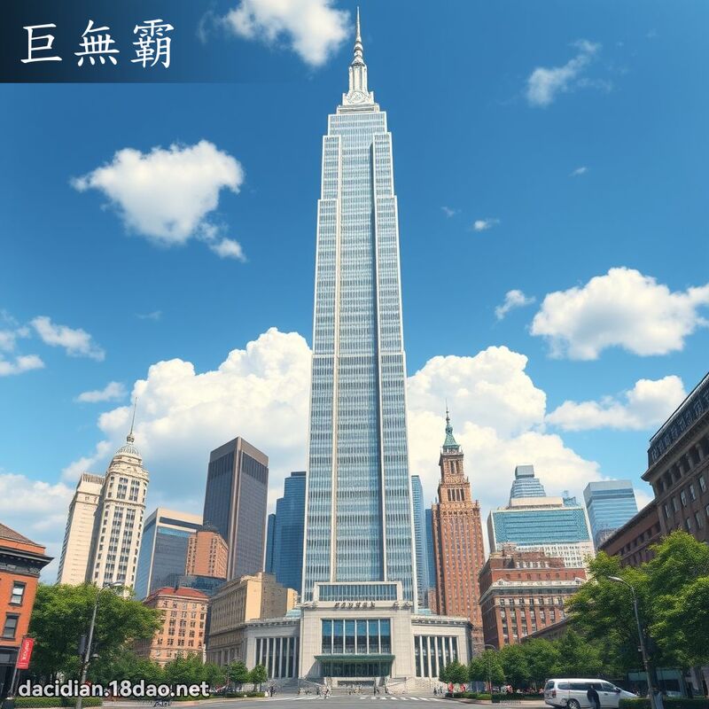 巨無霸 - 國語大辭典配圖