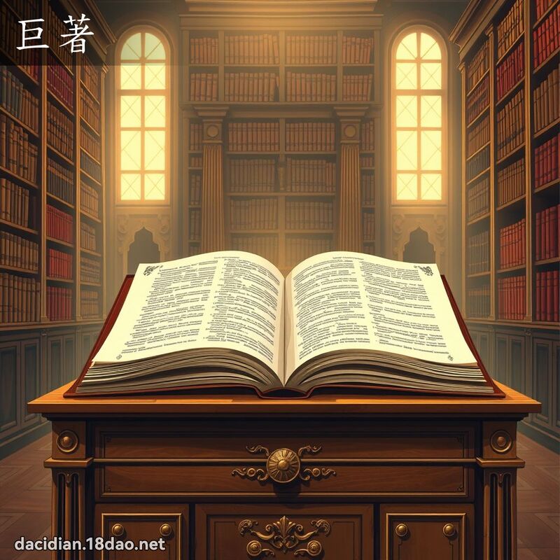 巨著 - 國語大辭典配圖