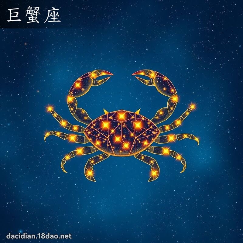 巨蟹座 - 國語大辭典配圖