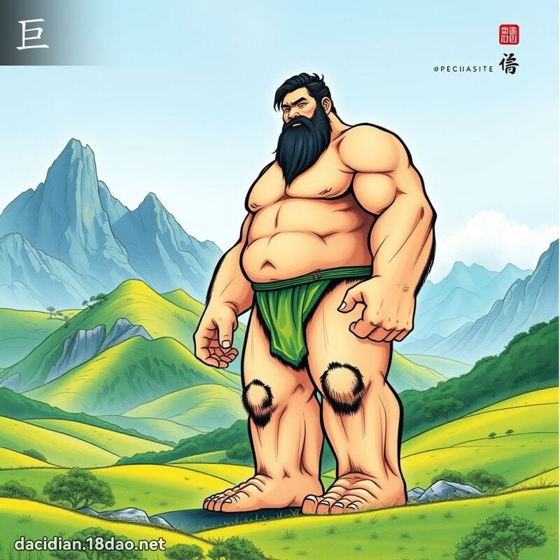 巨 - 國語大辭典配圖