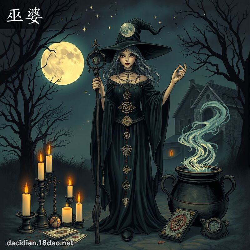 巫婆 - 国语大辞典配图
