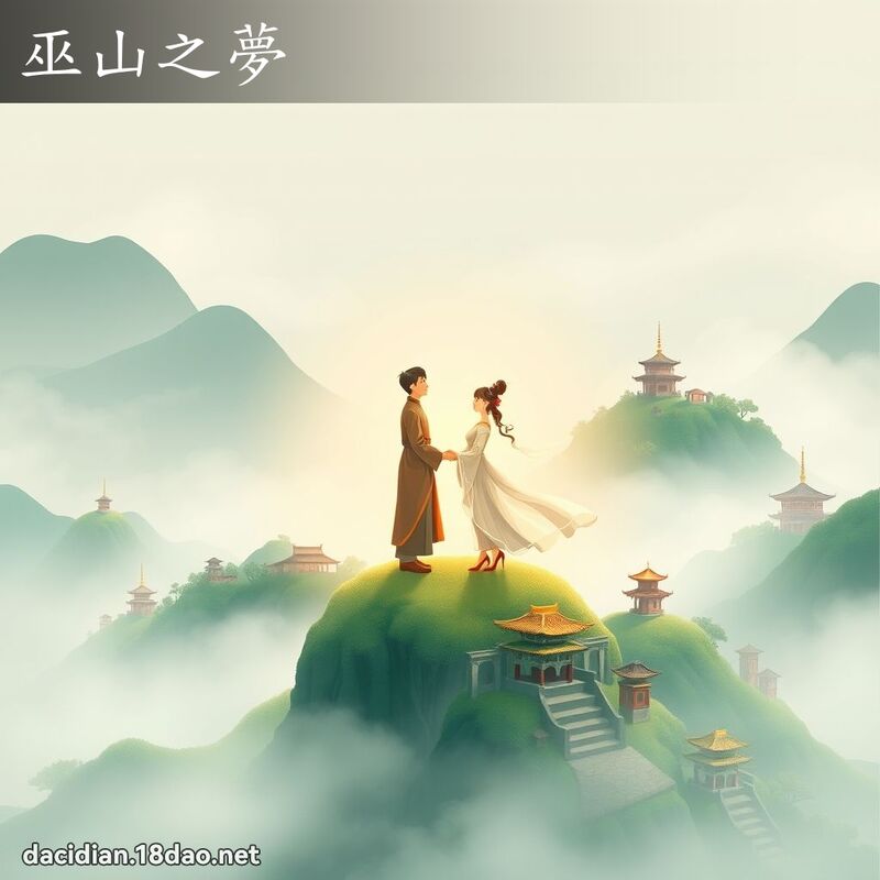 巫山之夢 - 國語大辭典配圖