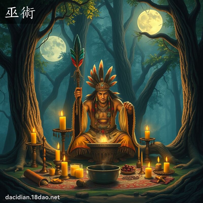 巫术 - 国语大辞典配图